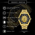 WINNER Mechanical SKULL Watch