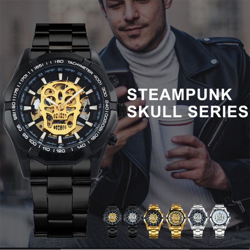 WINNER Mechanical SKULL Watch