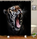 Lion shower bathroom