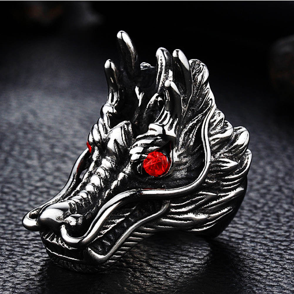 Dragon Head Rings