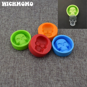 1PCS Skull Liquid Silicone