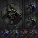 Howling Wolf Wall Clock