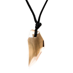 Crystal Wolf Tooth Necklace