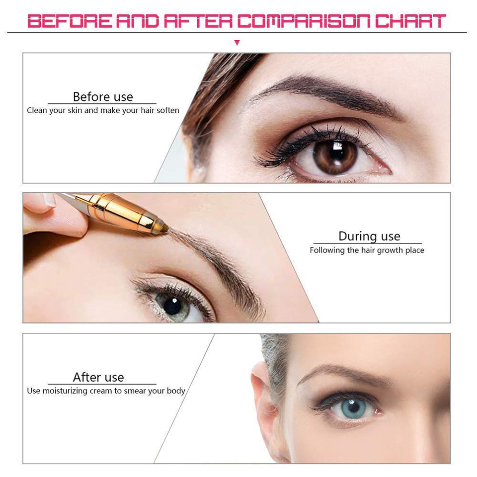 Painless Eyebrow Remover