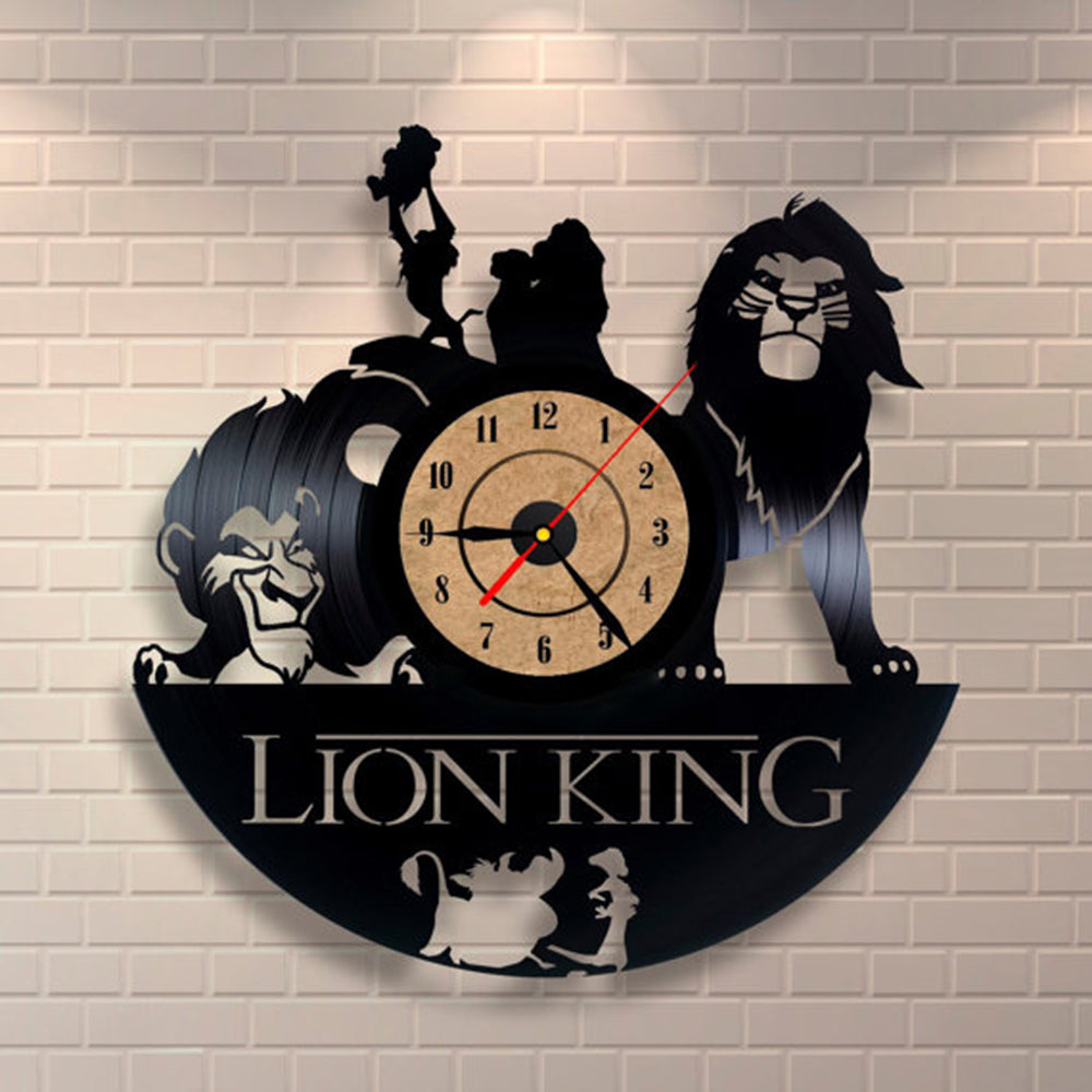 The Lion wall clock