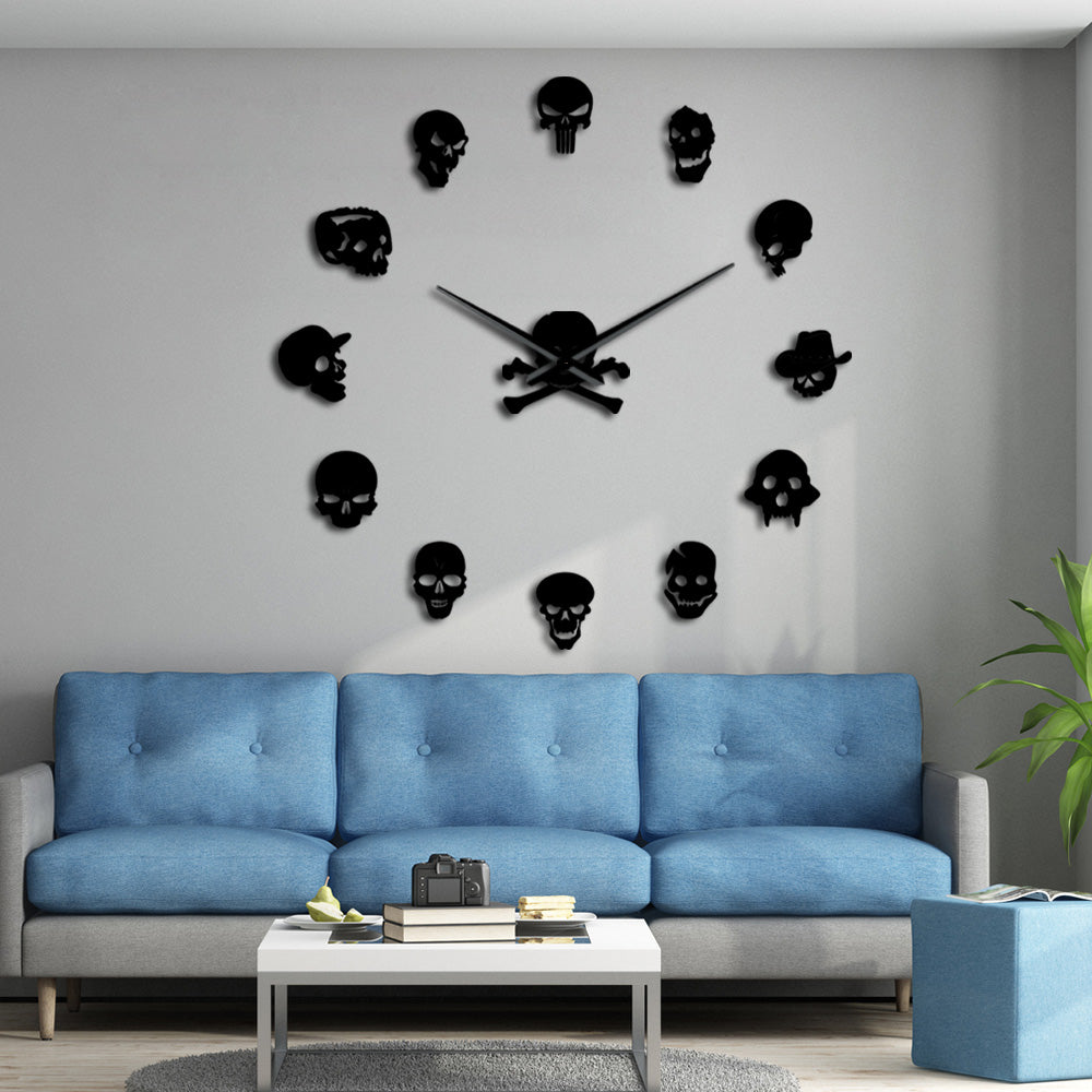 Horror Wall Art Wall Clock