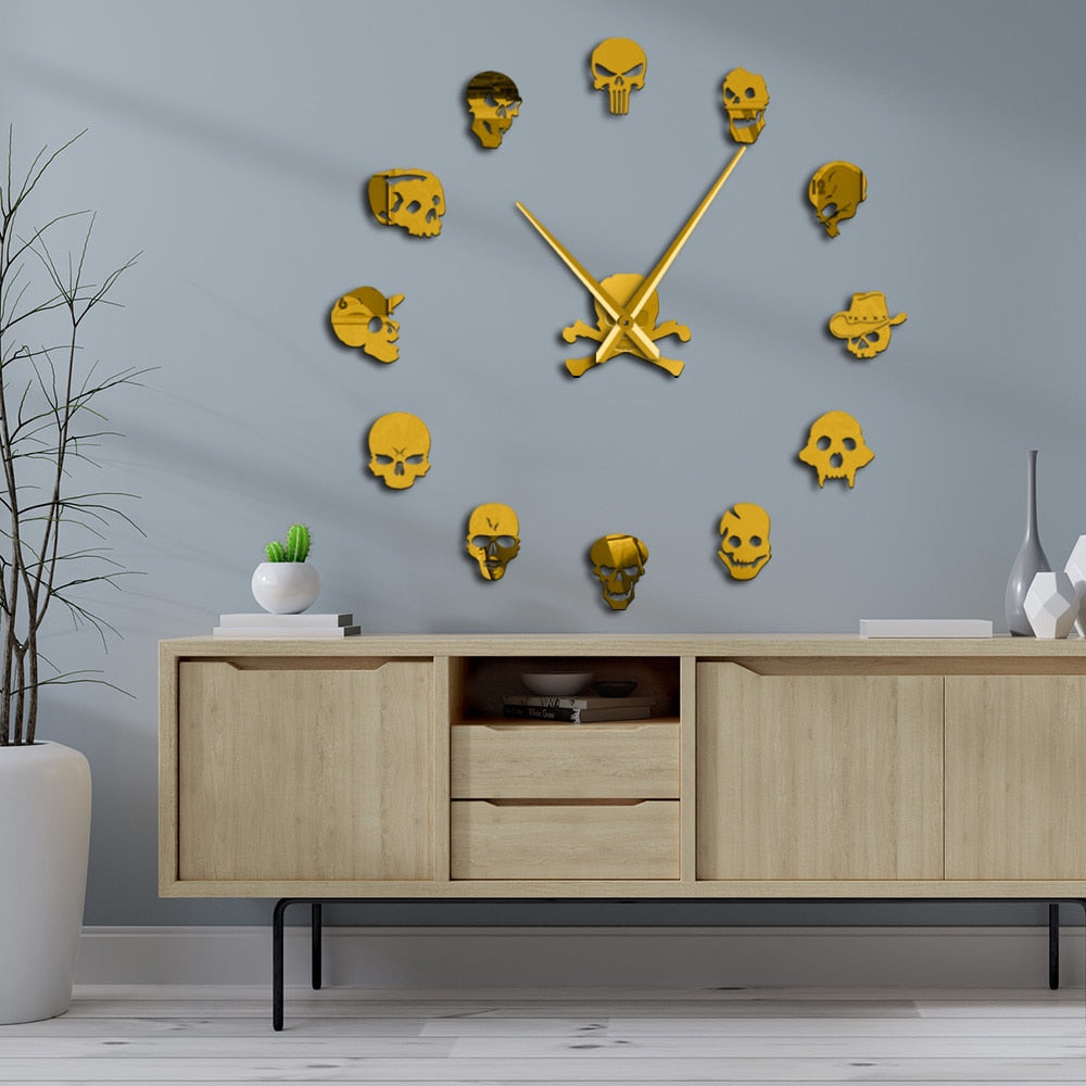 Horror Wall Art Wall Clock