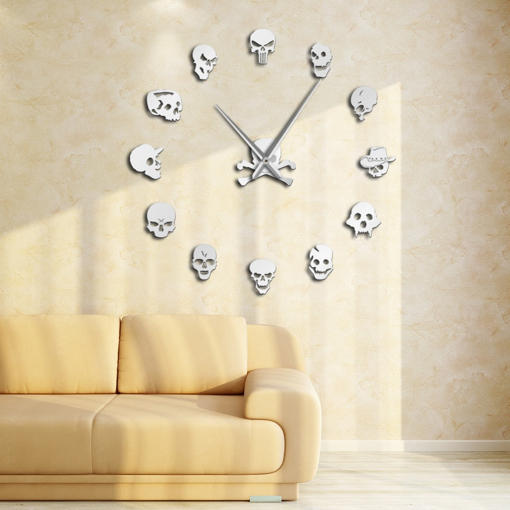 Horror Wall Art Wall Clock