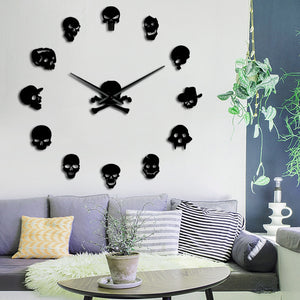 Horror Wall Art Wall Clock