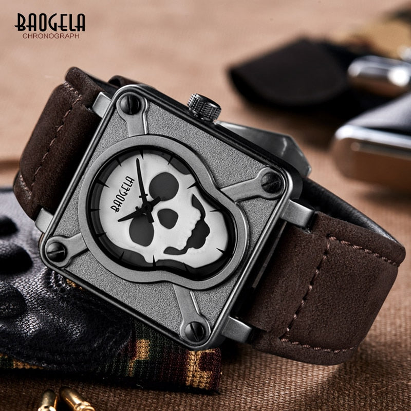 Waterproof Skull watch