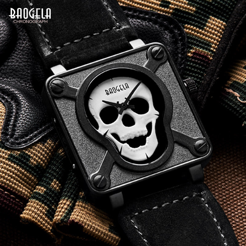 Waterproof Skull watch