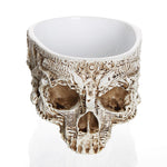 Human Skull Bowl