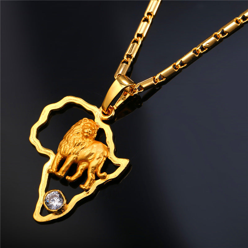 U7 Lion Necklace