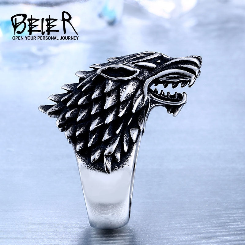 Wolf House Stark Of Winterfell Ring