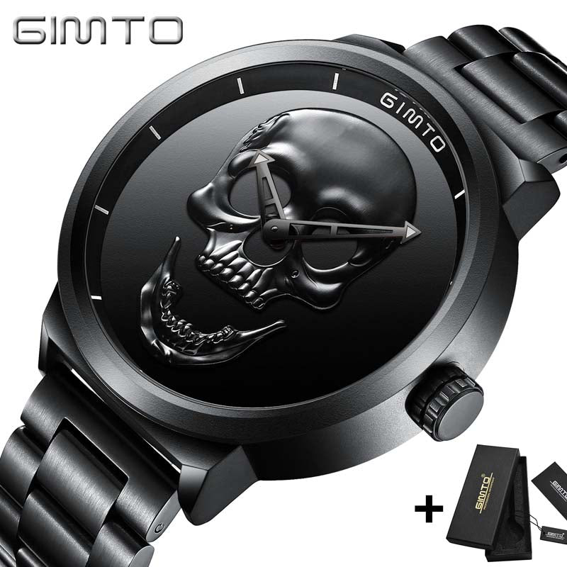 3D Skull Watch