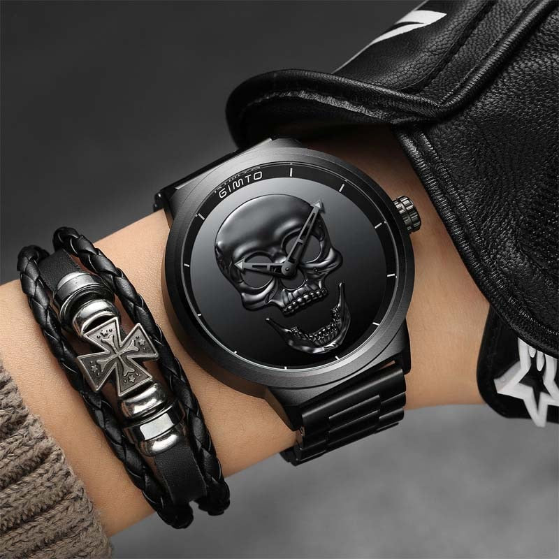 3D Skull Watch