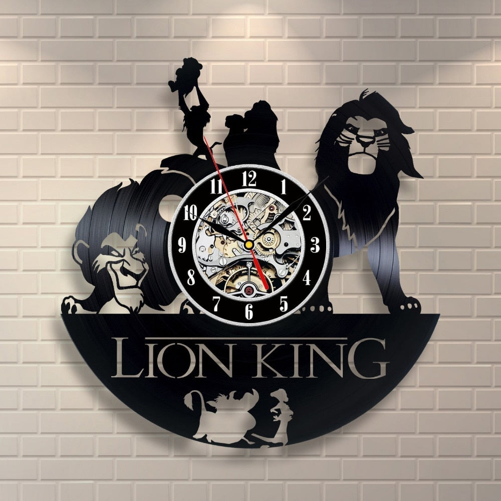 The Lion wall clock