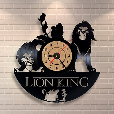 The Lion wall clock