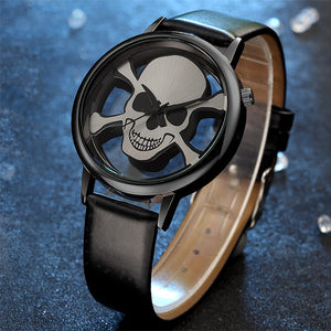 New Men Women Sports skull Watches