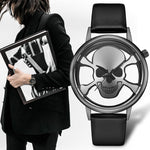 New Men Women Sports skull Watches