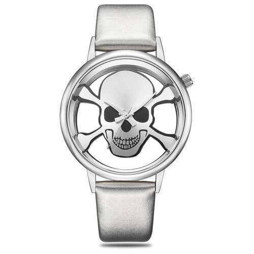 New Men Women Sports skull Watches