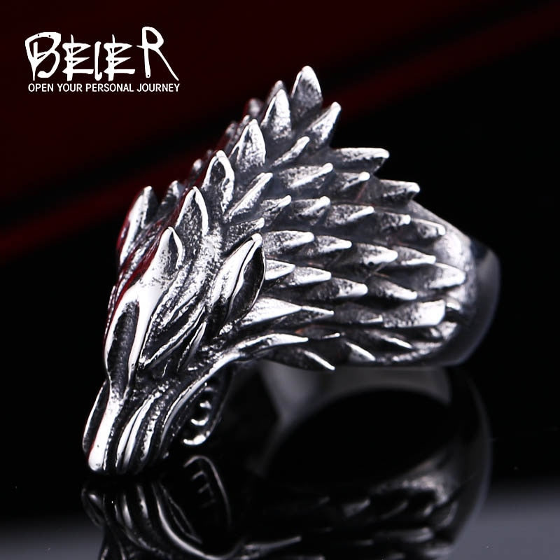 Wolf House Stark Of Winterfell Ring