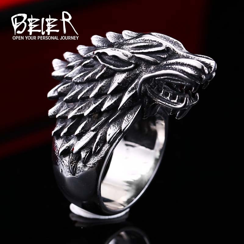 Wolf House Stark Of Winterfell Ring