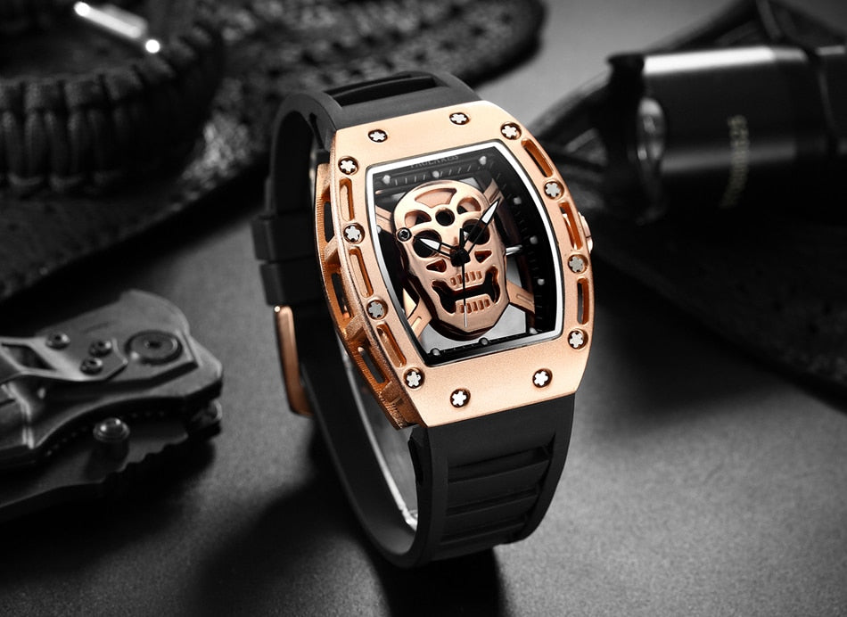 2019 Skeleton Skull Watch