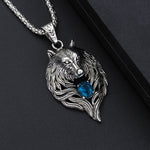 Wolf Head necklace