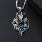 Wolf Head necklace