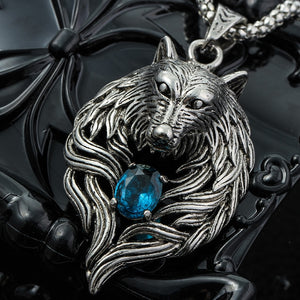 Wolf Head necklace