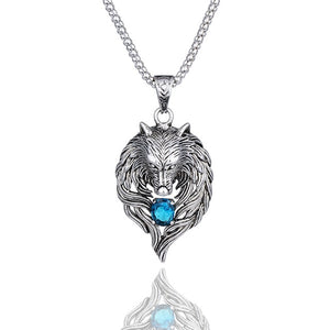 Wolf Head necklace