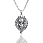 Wolf Head necklace