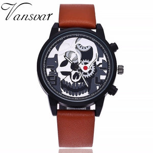 Unique Pirate Skeleton Skull watches