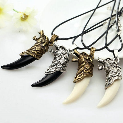 Wolf Tooth Necklaces