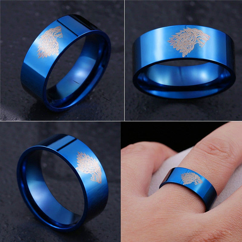 Game of Thrones wolf ring