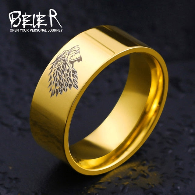 Game of Thrones wolf ring