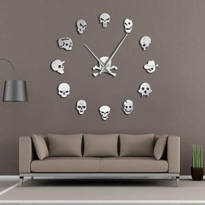 Horror Wall Art Wall Clock