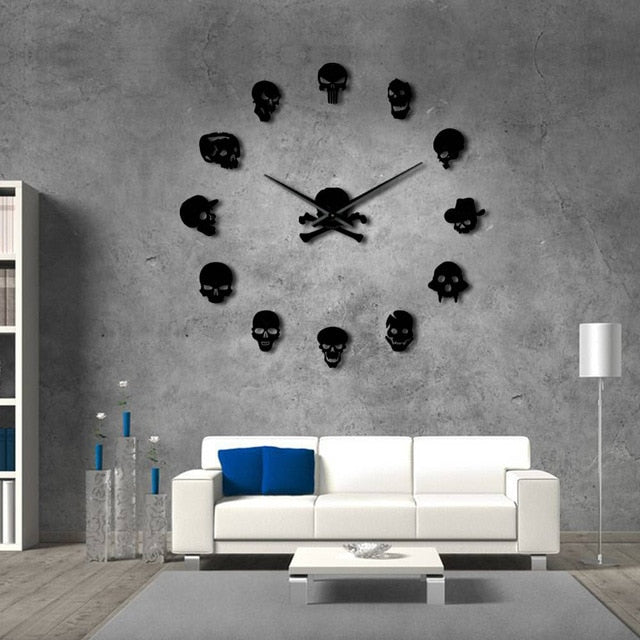 Horror Wall Art Wall Clock