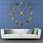 Horror Wall Art Wall Clock