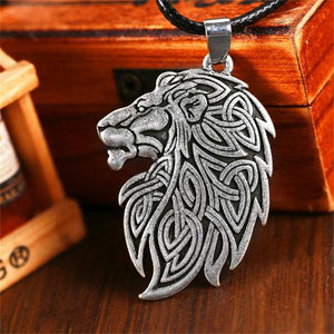 Celtic Rune Lion Necklace