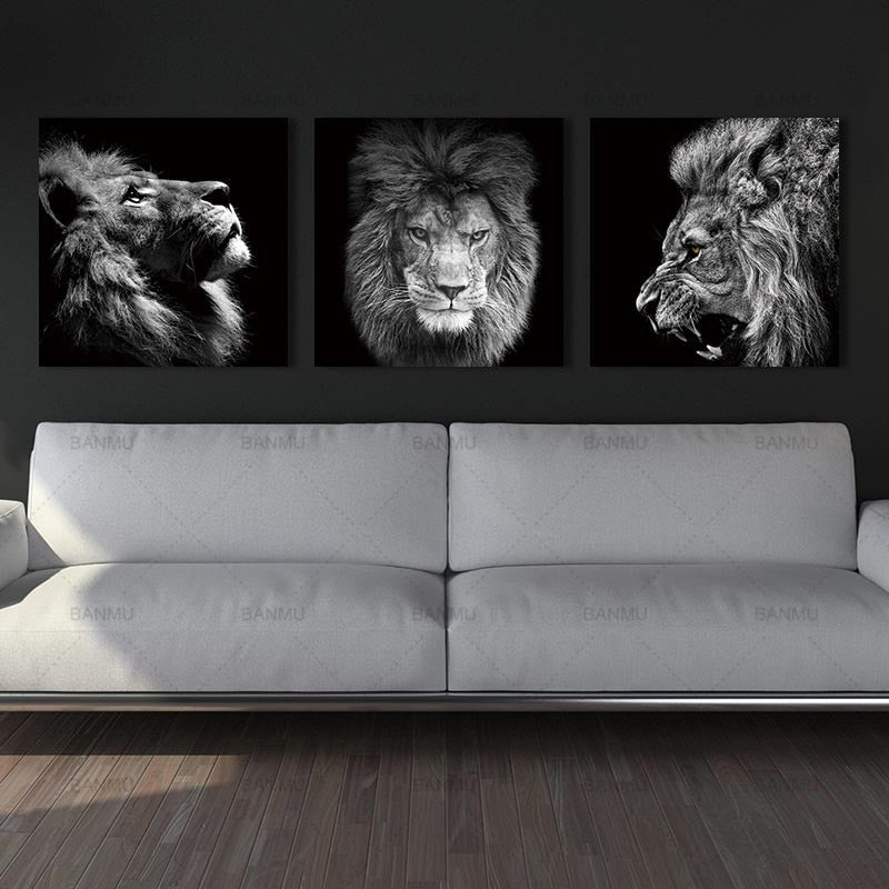 Lion art prints Wall