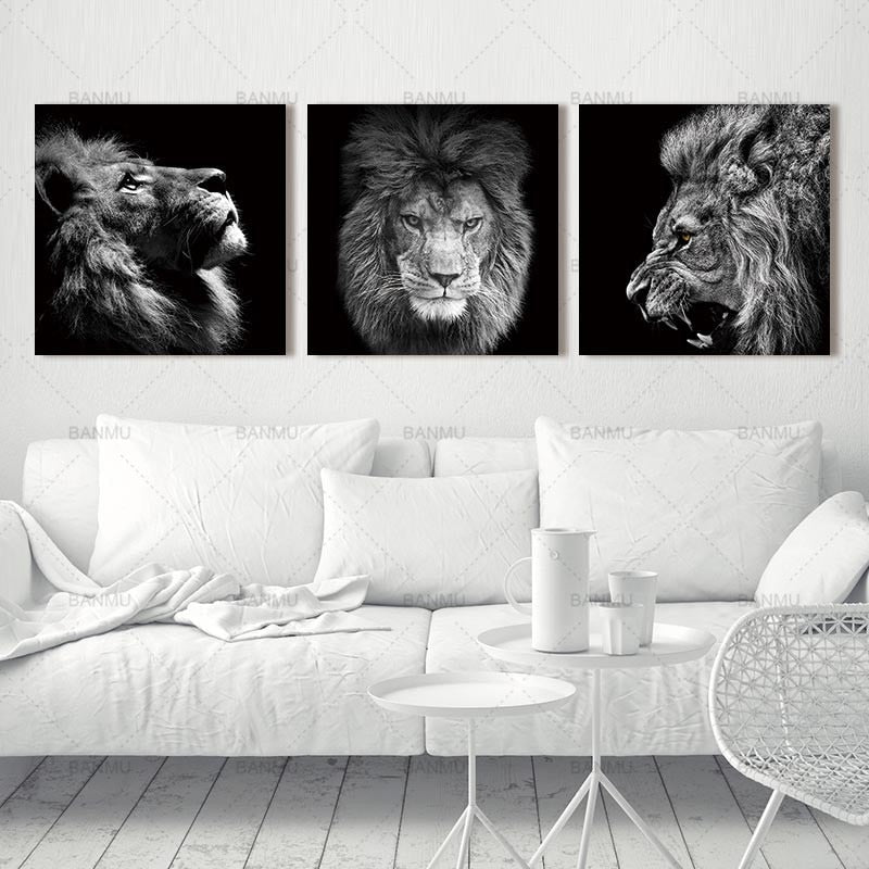 Lion art prints Wall