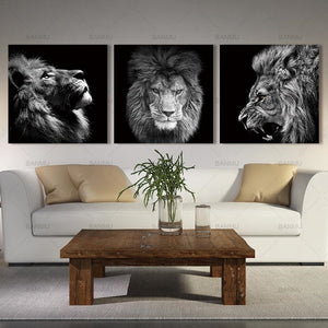 Lion art prints Wall