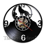 Howling Wolf Wall Clock