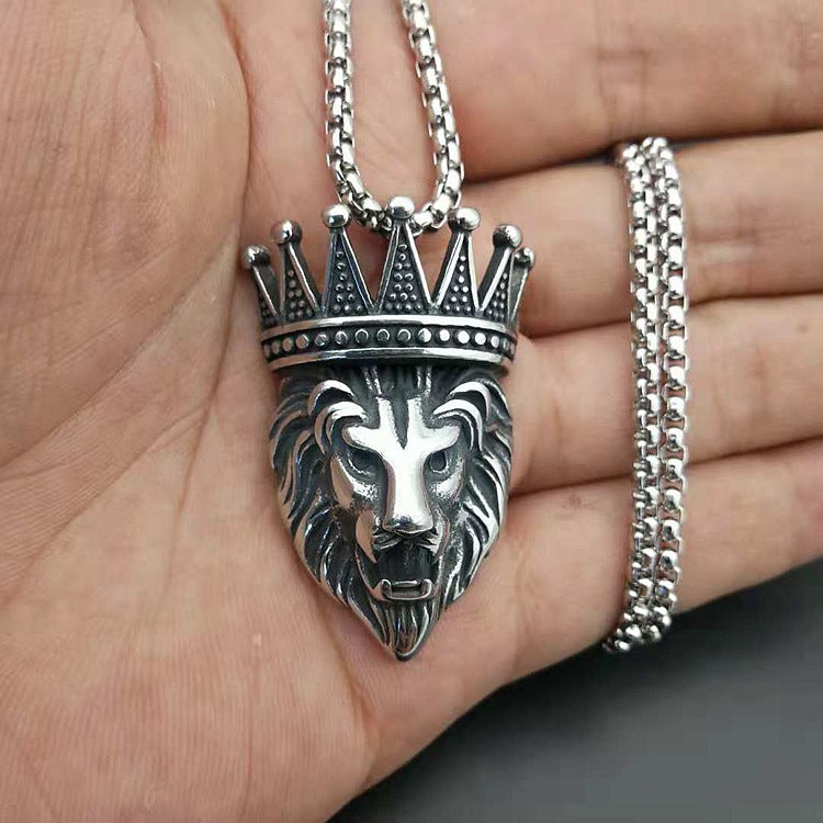 Hip Hop Big Lion Necklace