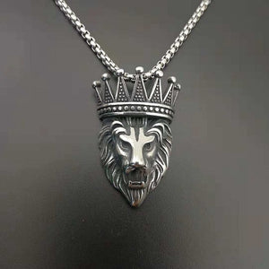 Hip Hop Big Lion Necklace