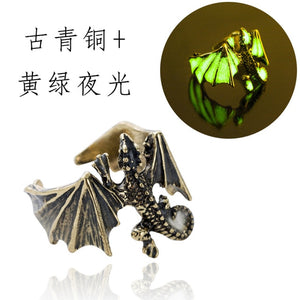 2019 Fashion Ring Dragon Luminous