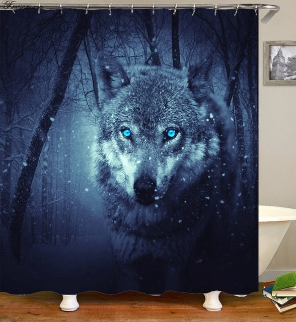 Wolf Bathroom Shower