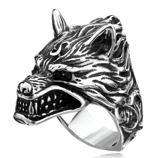 Animal Wolf Lion Tiger Ring